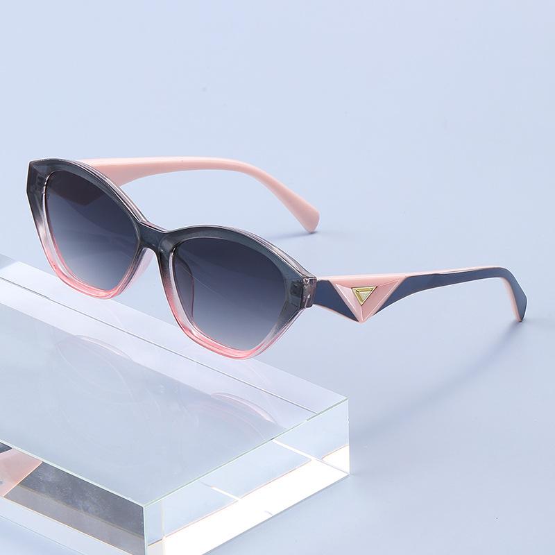 New Cat Eye Sunglasses Personalized Triangle Accessories Fashion Small Frame Ins Personalized Sunglasses Women JH3040