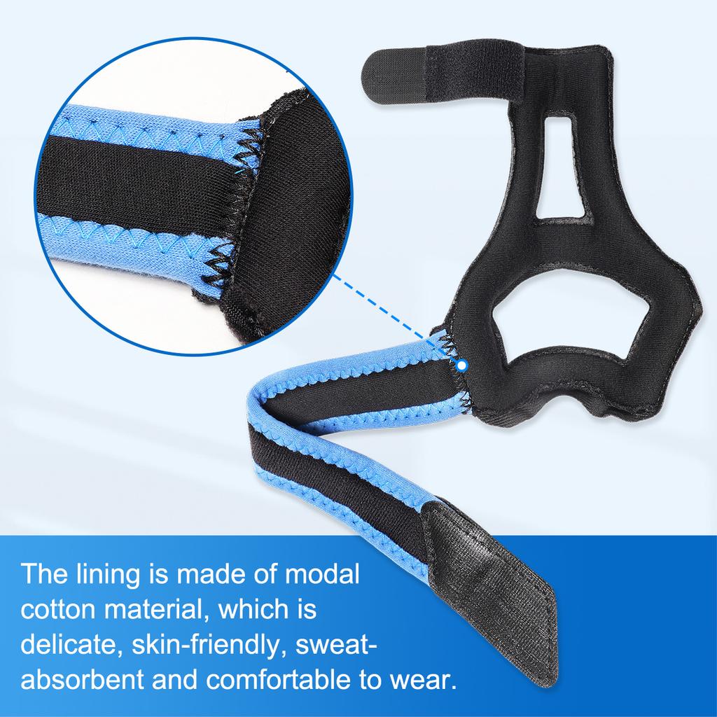 Velpeau Thumb Splint Breathable For Trigger Finger And De Quervain'S Disease, Thumb Stabilizer Support Fits Left And Right Hand