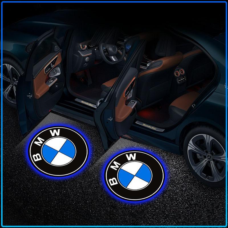 2pcs Laser Projector Ghost Shadow LED Car Door Welcome Light For BMW M Performance 1 3 5 7 Series M3 M4 M5 M6 X1 X3 X5 X6 X7 E30 E34 E36 E39 E46