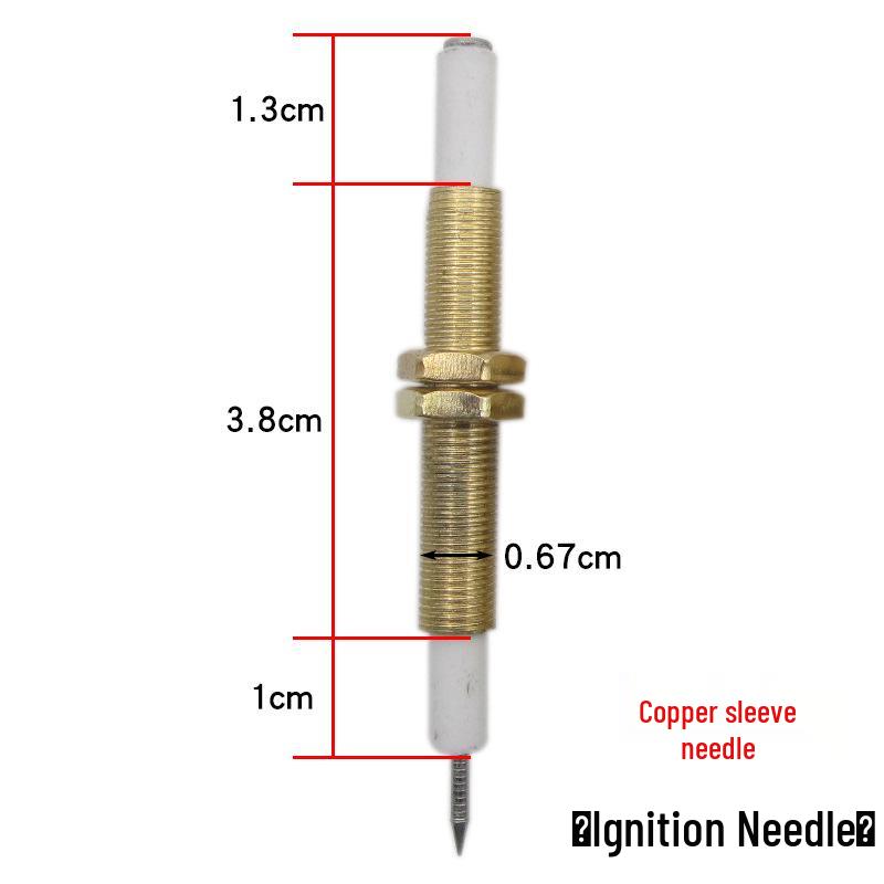 Universal Gas Stove Ignition & Flameout Protection Kit: Thermocouple Probe with Solenoid Valve