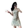 New Chinese-style improved cheongsam new summer national style design sense small temperament women's dress