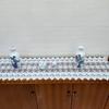 Embroidered Table Flag, Lace Embroidery, Polyester Hollow, Long Tablecloth Fabric, Simple Home Decoration, Coffee Table TV