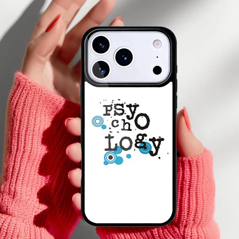 Psychologist Profession Psychology Phone Case for iPhone 17 Air 16e 15 14 13 Pro Max Back Cover for 12 11 Pro Coque