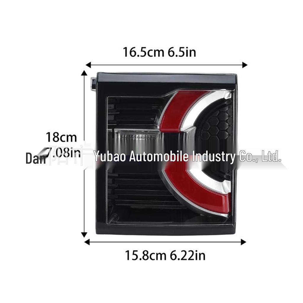 Compatible with 2015-2019 Land Rover Discovery Sport inner left/right taillights and brake lights.