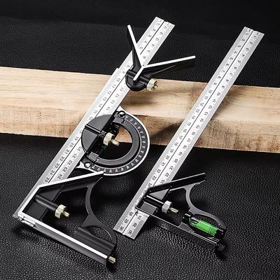 Mesure des dimensions et de la distance – Règles et équerres métalliques