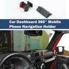 Handyhalter Halterung Halter Armaturenbrett Windschutzscheibe für Jeep Wrangler JK 12-17