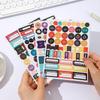 2026 Yearly Wall Calendar Poster With Stickers Large Planning Schedule Home Office Organization Time Management Tool Schedule