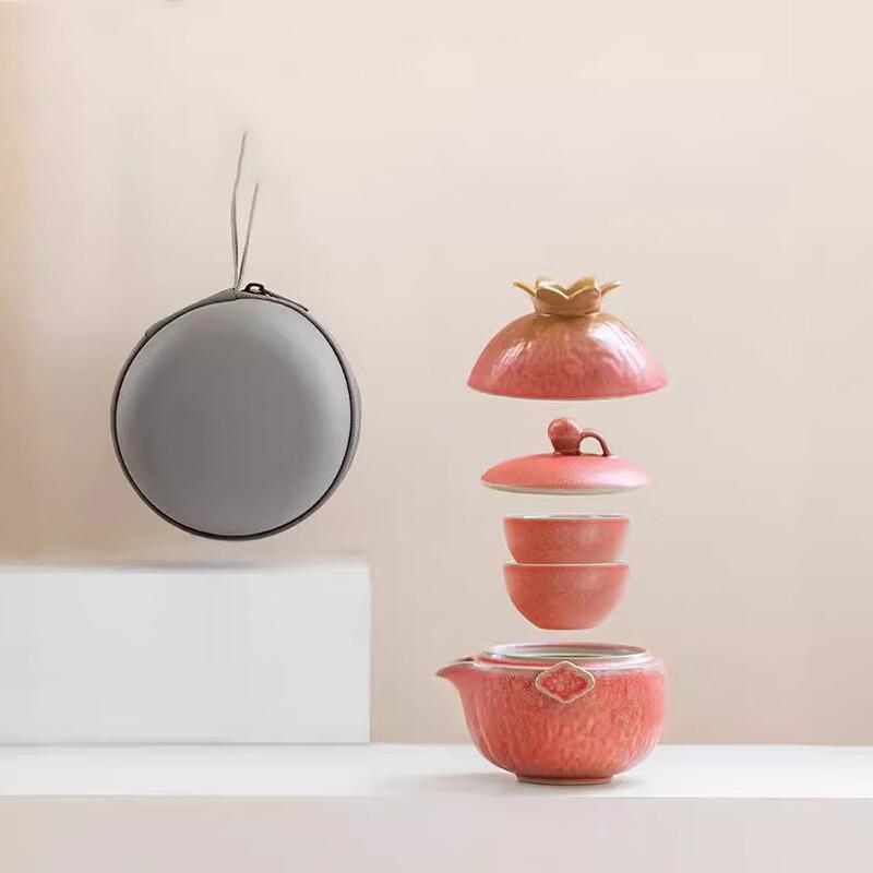 Ceramic Portable Tea Set