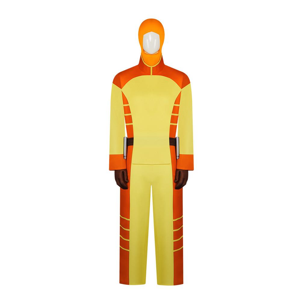 Invincible Rex Sloan Cosplay Costume With Soft Wool For Anime Fan Role Play