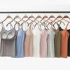 Small Sling Vest Inside, Women's Five-finger Cup Integrated with Chest Pad, Slim Fit, Big U Beautiful Back, High Elastic Backless In Spring and Summer