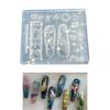 3D Embossed Traditional Chinese Emboss Silicone Mold For Nail Art Enthusiasts Reusable DIY Nail Decoration Tool