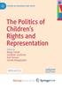 The The Politics of Children's Rights and Representation Book