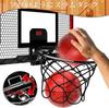 Kabeila Basketball Hoop, IndoorOutdoor Toy for Kids, Wall-Mounted Mini Basketball Hoop for Elementary School Students, Door-Mounted Basketball Hoop,