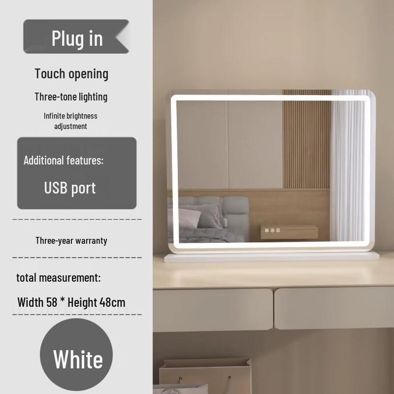 MARYYA Desktop LED Dressing Mirror