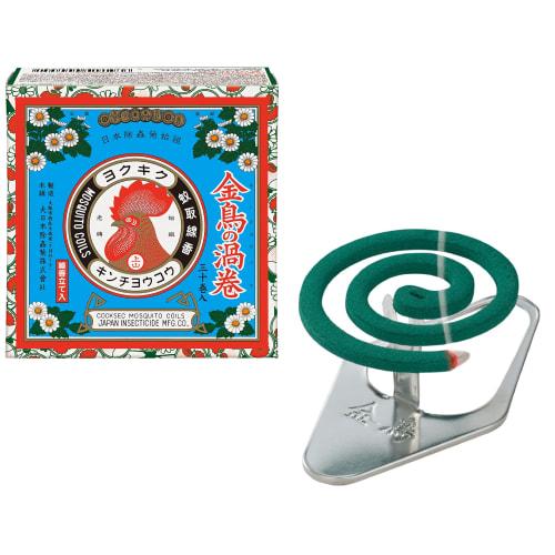 

Kincho Uzumaki Mosquito Coils, Mini Size, 30 Rolls (Includes 1 Incense Holder)