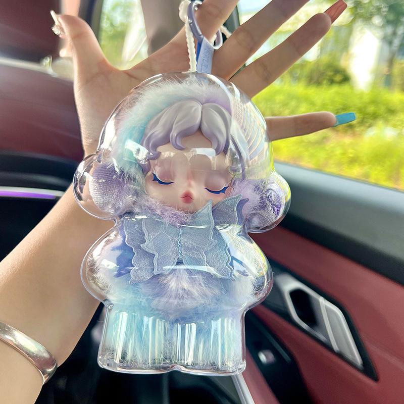 1/3Pcs For Skullpanda Protective Case For Skull Panda Winter Symphony & Impressionnisme Series Dolls Portable Organizer Gift