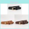 Genuine Leather Womens Belt With Alloy Pin Buckle For Casual And Office Wear