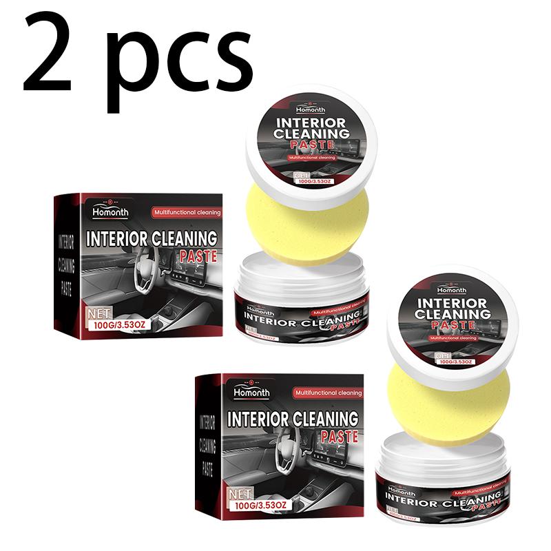 Homonth Auto-Innenreinigungscreme, Sitz-, Lederschaum, wasserfrei, Top Flip, Auto-Innenreinigung