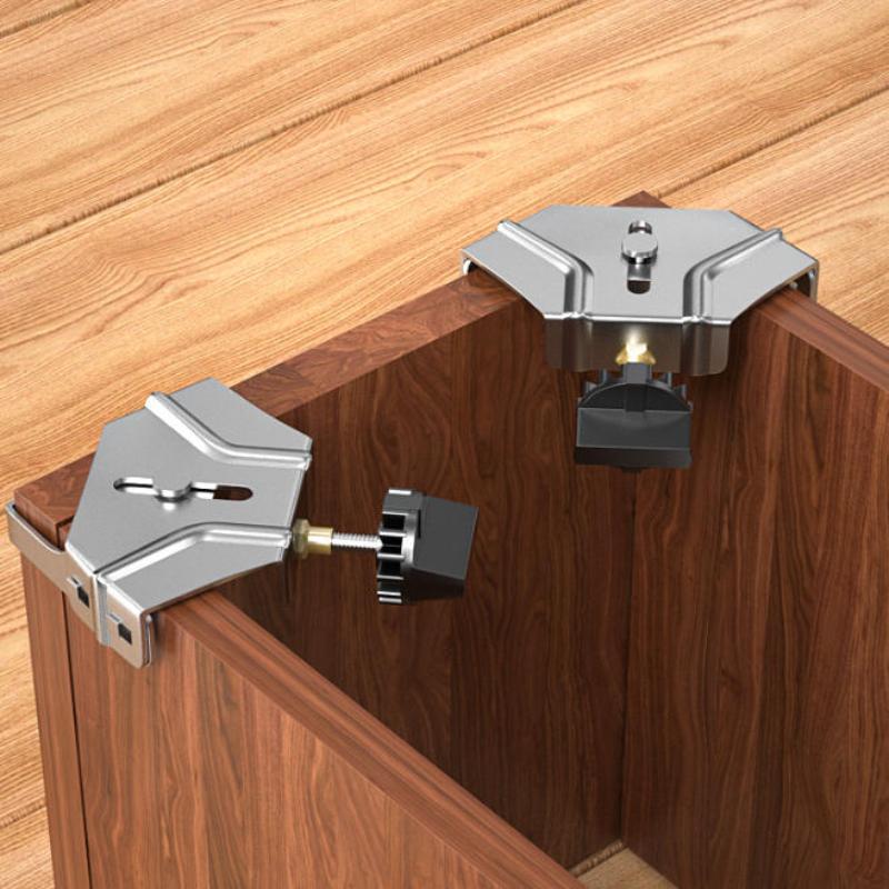 1 szt. Lokalizator kątownik pomocniczy ze stali nierdzewnej Kątownik prosty Szybki klips Regulowany zacisk mocujący 90 stopni Spawanie