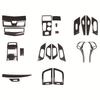 Teana 13-18 Peach Wood Carbon Fiber Center Console Handle Trim Sticker