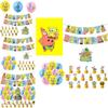 Spongebob Birthday Party Supplies Ocean Theme Decoration Set