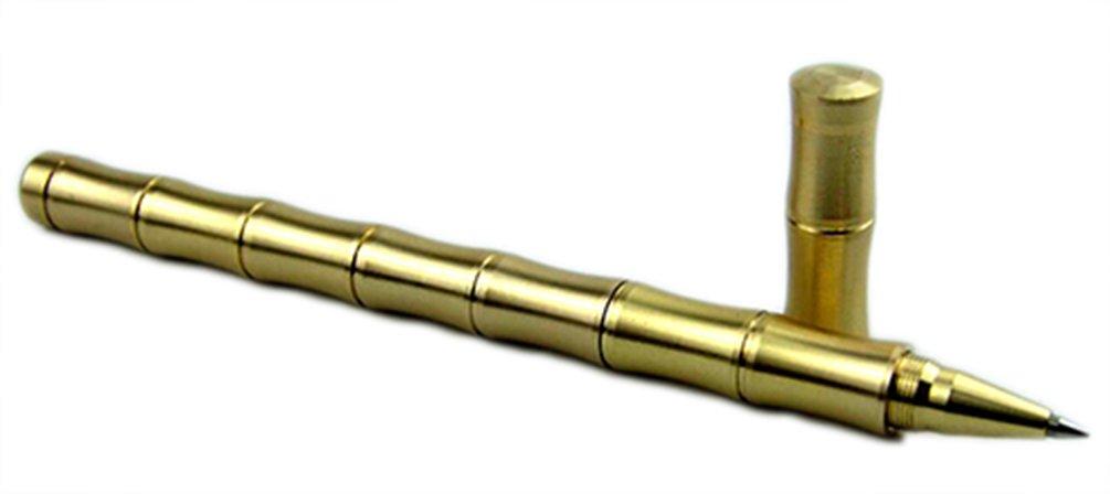 Gullor Premium Pure Copper Bamboo Shape Ballpoint Pen