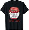 Uni Friend Fun Old Lady Humor Gifts _ Funny Meme Being an Old Lady T-Shirt Black