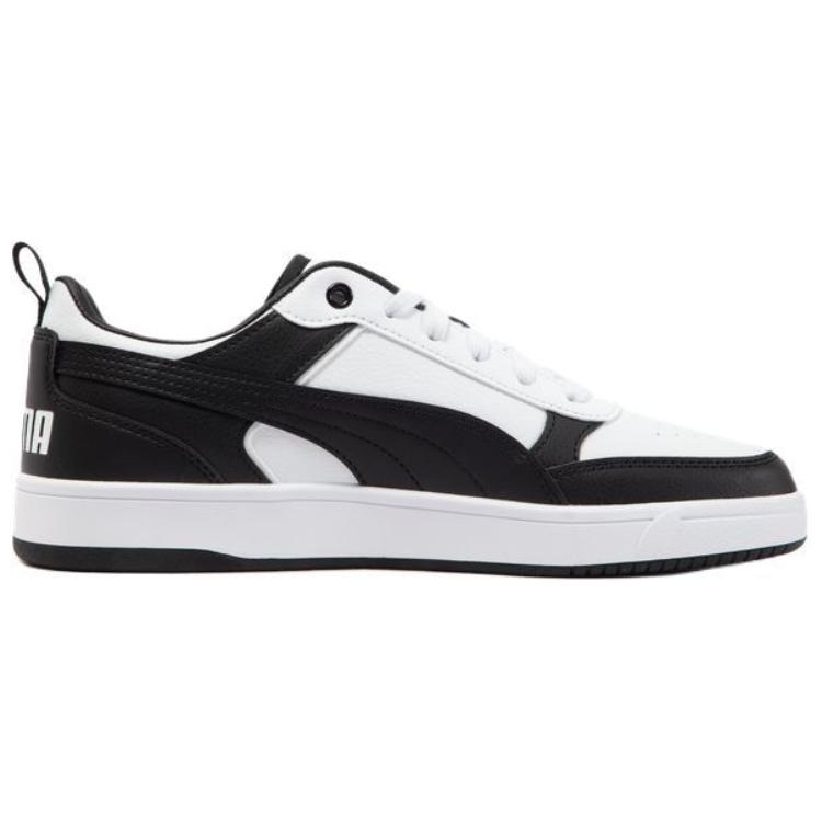 Puma Dribble Comfortable Versatile Low-Top Sneakers Unisex Sneakers White Black 40032605