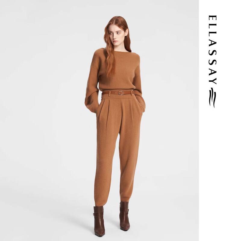 ELLASSAY Women's Elegant Design Knit Sweater