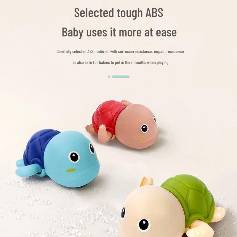Wind-up Turtle & Duck Bath Toys for Kids