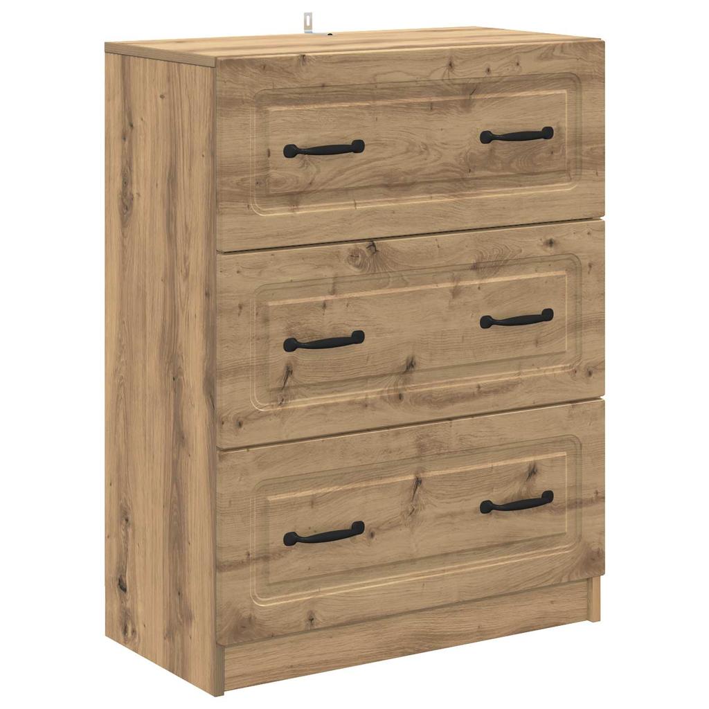 Drawer Chest Artisan Oak 66 x 34.5 x 87 cm Particleboard