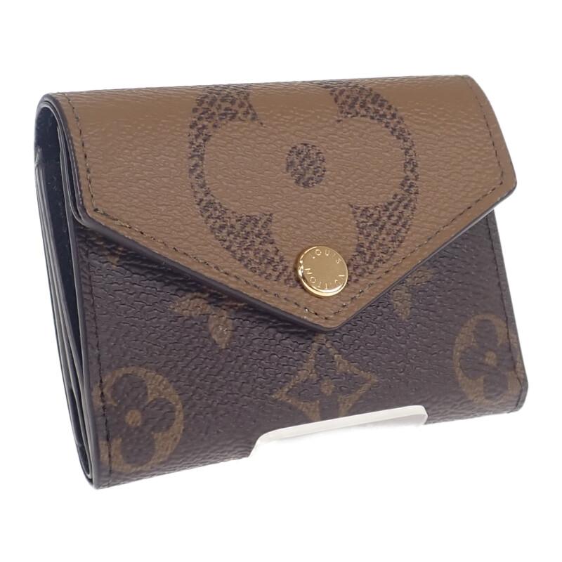 LOUIS VUITTON M80725 Tri-fold wallet Brown Women