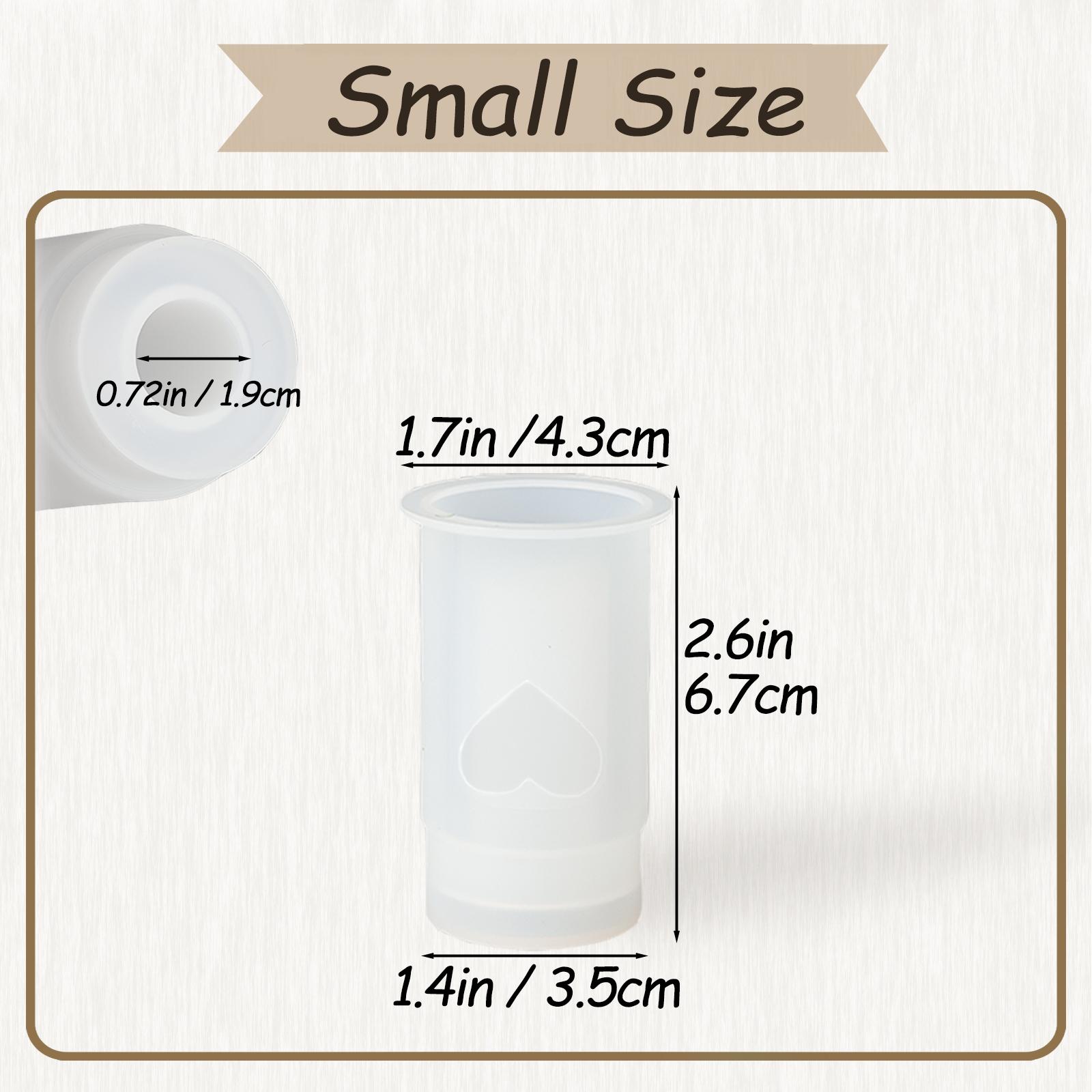 

Подсвечники и вазы для сухоцветов, силиконовые формы, форма из смолы «Бутылка любви», цилиндрический подсвечник ручной работы, бетонная форма