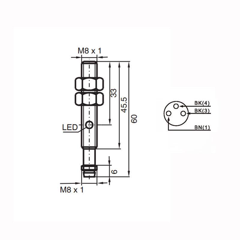 Hukong NBB2-8GM50 Proximity Sensor