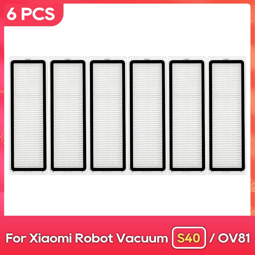 Fit For ( Xiaomi Robot Vacuum S40 / OV81 ) Accessories Main Side Brush Mop Filter Replacement Spare Parts