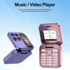I17 Mini 2G Klapphandy 1,77 Zoll HD-Bildschirm Dual-SIM GSM Kleines Mobiltelefon Unterstützung Taschenlampe Bluetooth UKW-Radio Kurzwahl Geschenk Handy