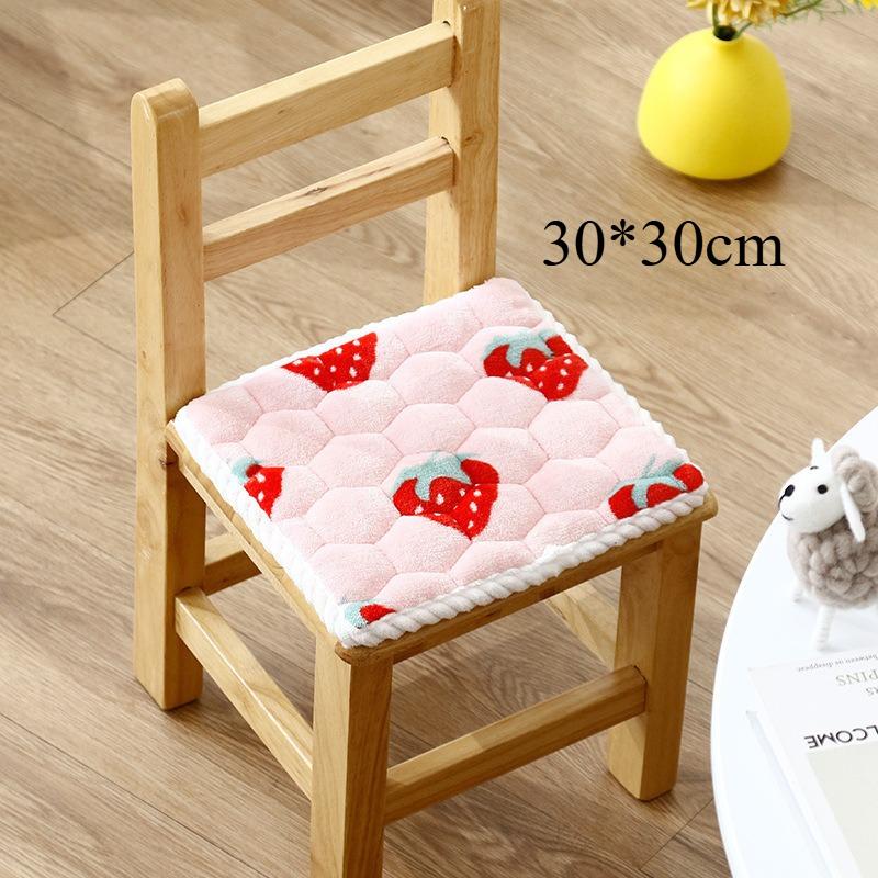 Plush Chair Cushion for Kids—Soft & Skin-Friendly, Perfect for Kindergarten Stools & Classroom Seats, Comfort for Little Ones