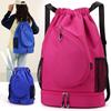 Large Capacity Water-Resistant Sports Drawstring Badminton Backpack