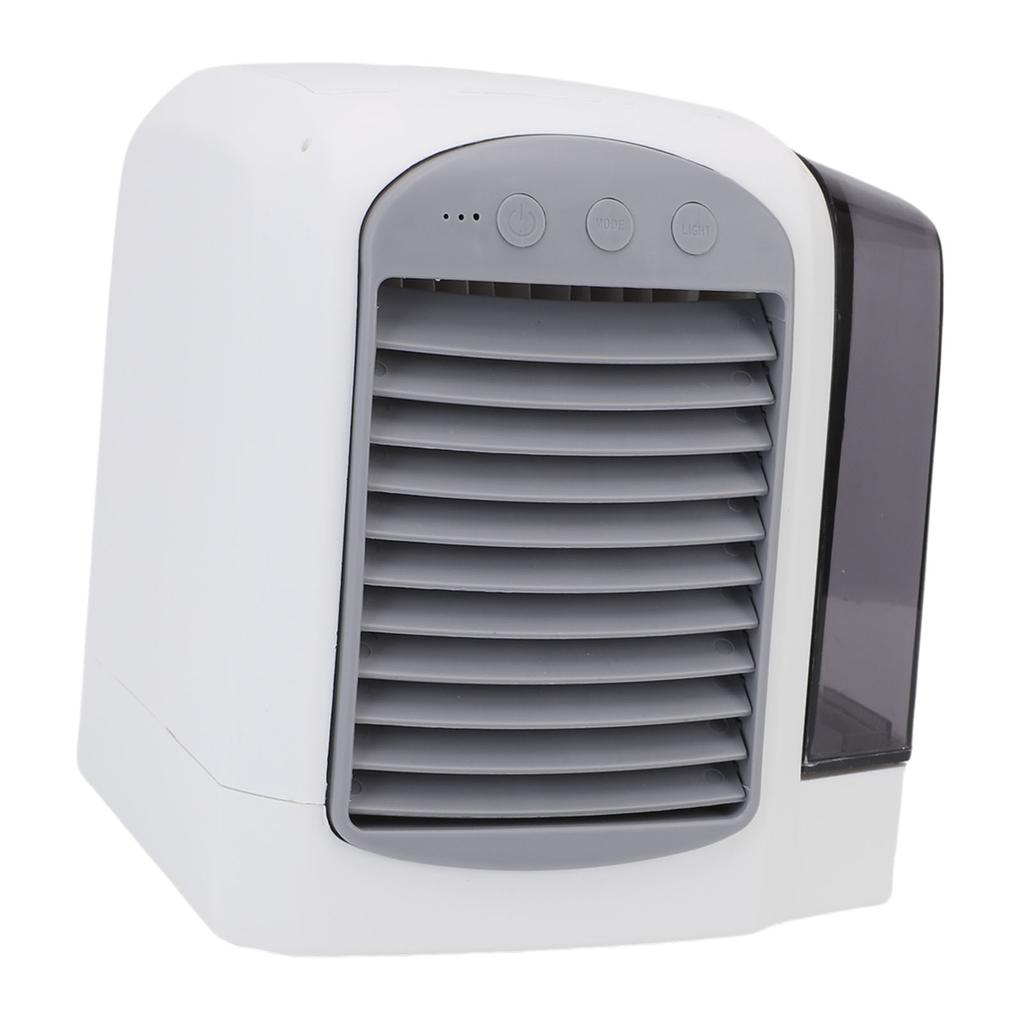 Portable Air Conditioner 380ml 3 Speeds Adjustable USB Mini Air Cooler Desk Cooling Fan for Office Bedroom