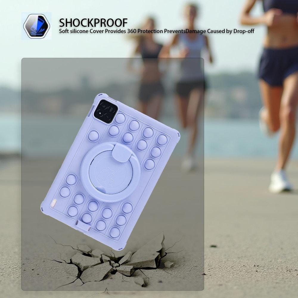 Für Xiaomi Pad 7 Hülle 11,2 Zoll 360 Drehbarer Silikon Ständer Hülle Für Xiaomi Pad 7Pro Mi Pad 7 Weich Kinder Sicher Funda