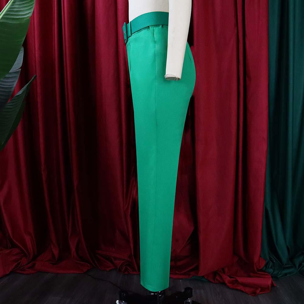 Women's High Waist Slimming Suit Pants - European & American Fashion for Spring/Summer and Autumn