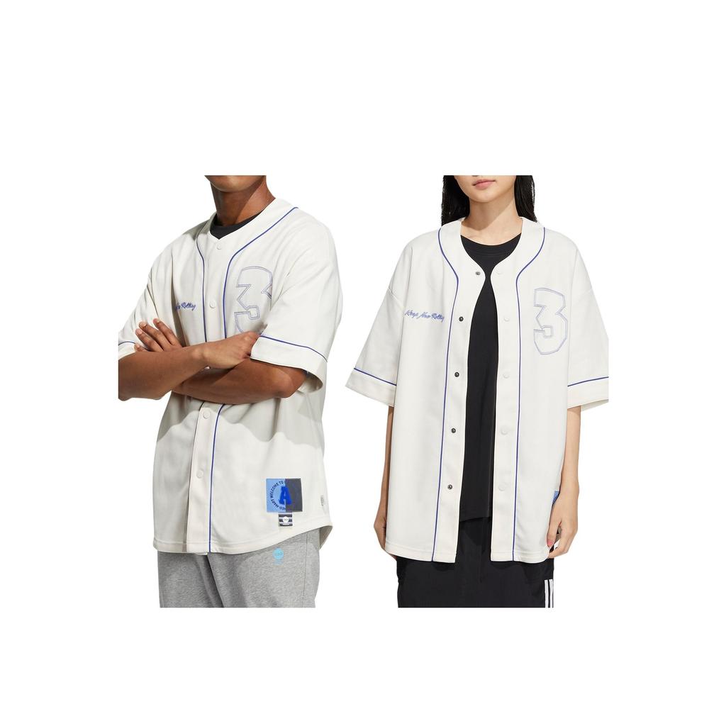 Adidas Neo Vibe Embroidered Short Sleeve Sports Jacket Unisex Tops Pink White IA5315