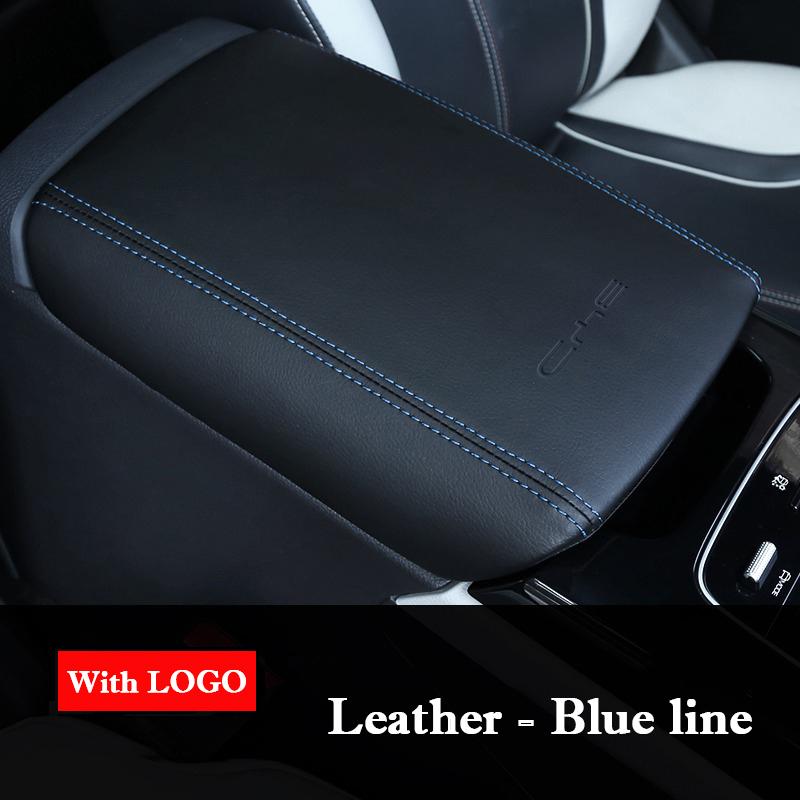 Central Control Armrest Pad Suede Leather Protector Mat Cushion Interior Armrest Cover for BYD KING Destroyer 05 -2024 2025