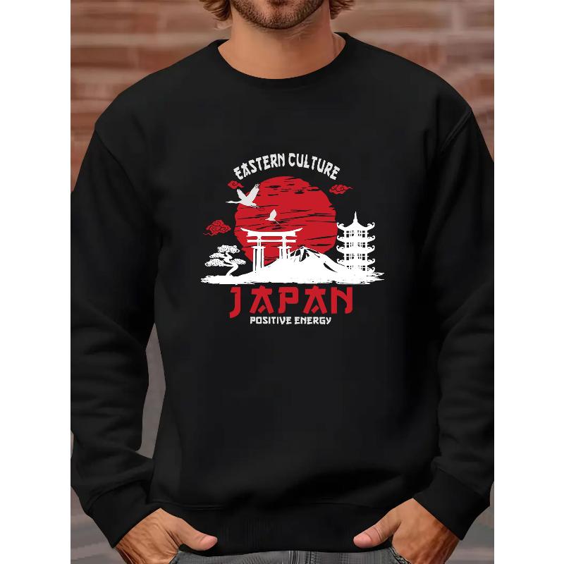 

Men s Basic Crew Neck Sweatshirt, Durable Anti-Pilling & Cozy, Suitable for Home & Commute XXL чёрный