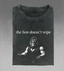 The Lion Does Not Concern Himself Shirt, Funny Meme Tee, Funny Unhinged Meme Tee, Weird Humor Unisex Shirt
