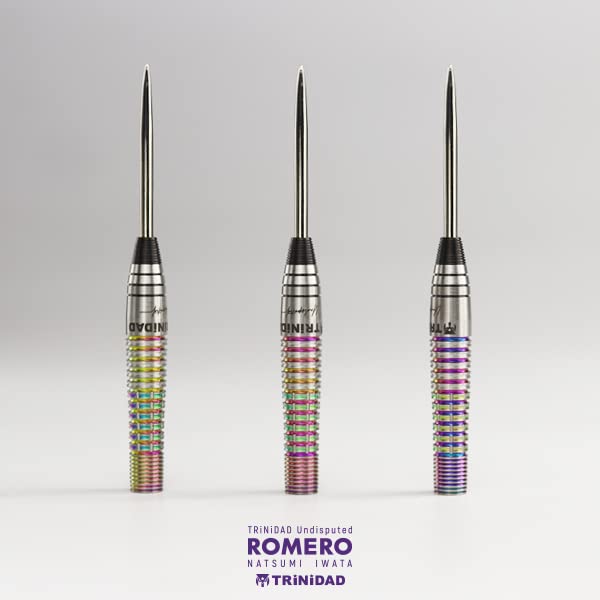 TRiNiDAD Undisputed Romero Steel Tip Dart Barrel Natsumi Iwata Player Model -