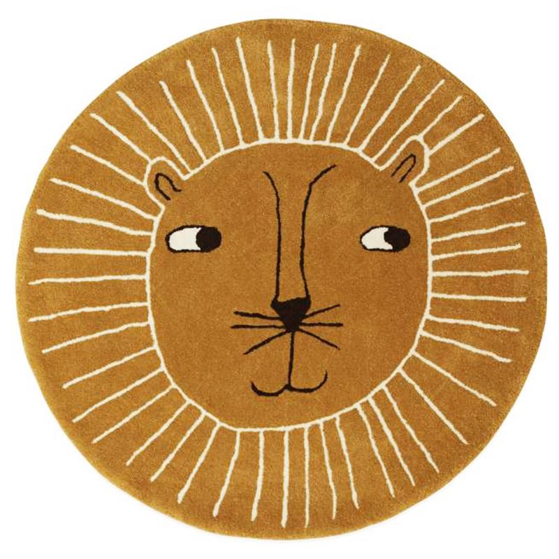 

Nordic Round Cartoon Carpet Home Bedroom Bedside Children s Room Cute Letters Simple Thickened Plush Rugs Sofa Coffee Table Rug Diameter 80CM