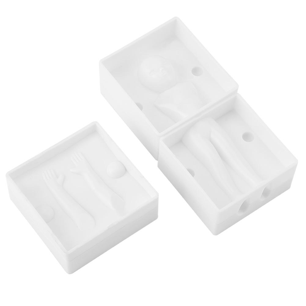 

3D People Shaped Family Set Fondant Cake Molds DIY Pastry Baking Decoration Mould Bakeware