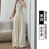 White Milk Husband Suit Pants Autumn New Women's Pants Women's Thin High-waisted Straight-leg Pants Loose and Lazy Wide-leg Pants