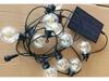 Outdoor Waterproof Solar String Lights S14 for Patio, Camping, and Decoration